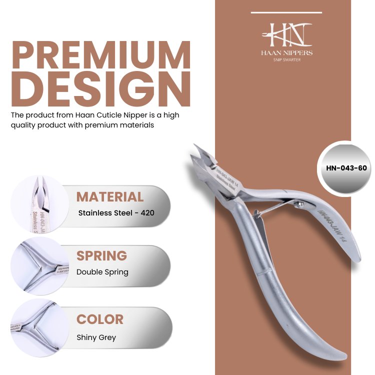 Stainless Steel Cuticle Nipper (HN-043) – Momilash