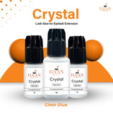 Crystal Clear Waterproof Eyelash Extensions Glue Fast Drying