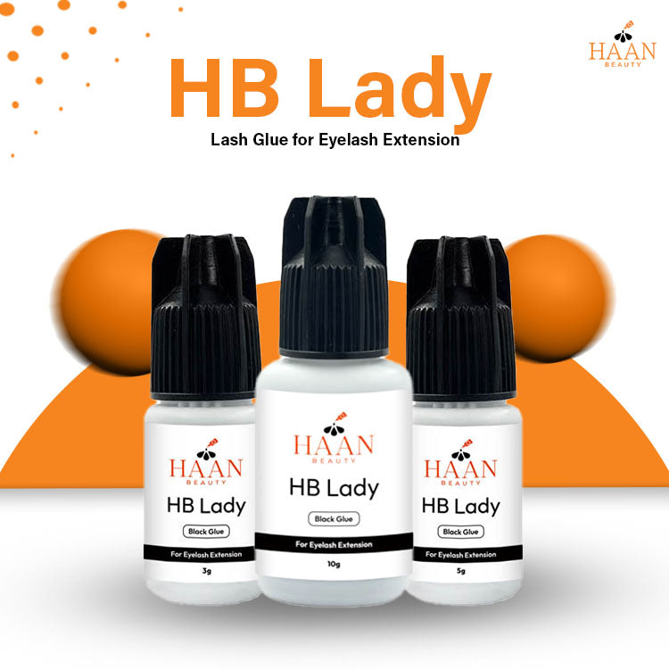 HB Lady Waterproof Eyelash Extensions Glue Fast Drying