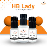 HB Lady Waterproof Eyelash Extensions Glue Fast Drying