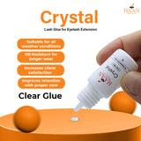 Crystal Clear Waterproof Eyelash Extensions Glue Fast Drying