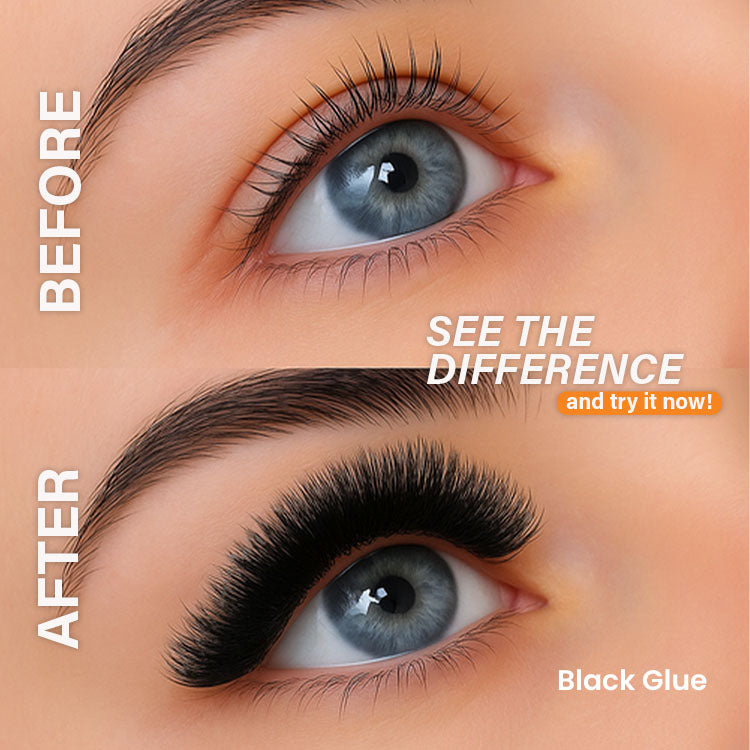 Deep Shine Waterproof Eyelash Extensions Glue Fast Drying