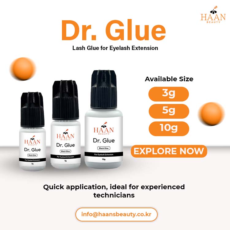 Dr. Glue Waterproof Eyelash Extensions Glue Fast Drying
