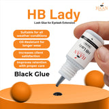 HB Lady Waterproof Eyelash Extensions Glue Fast Drying