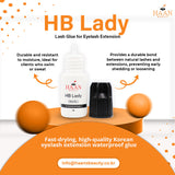 HB Lady Waterproof Eyelash Extensions Glue Fast Drying