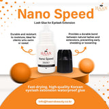 Nano Speed Waterproof Eyelash Extensions Glue Fast Drying